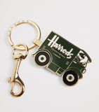 Harrods enamel van keyring, UK version