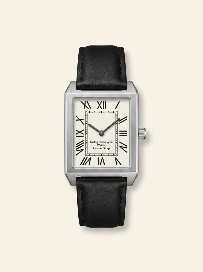 Cartier Tank Louis Cartier 18ct yellow-gold watch with leather strap, UK version