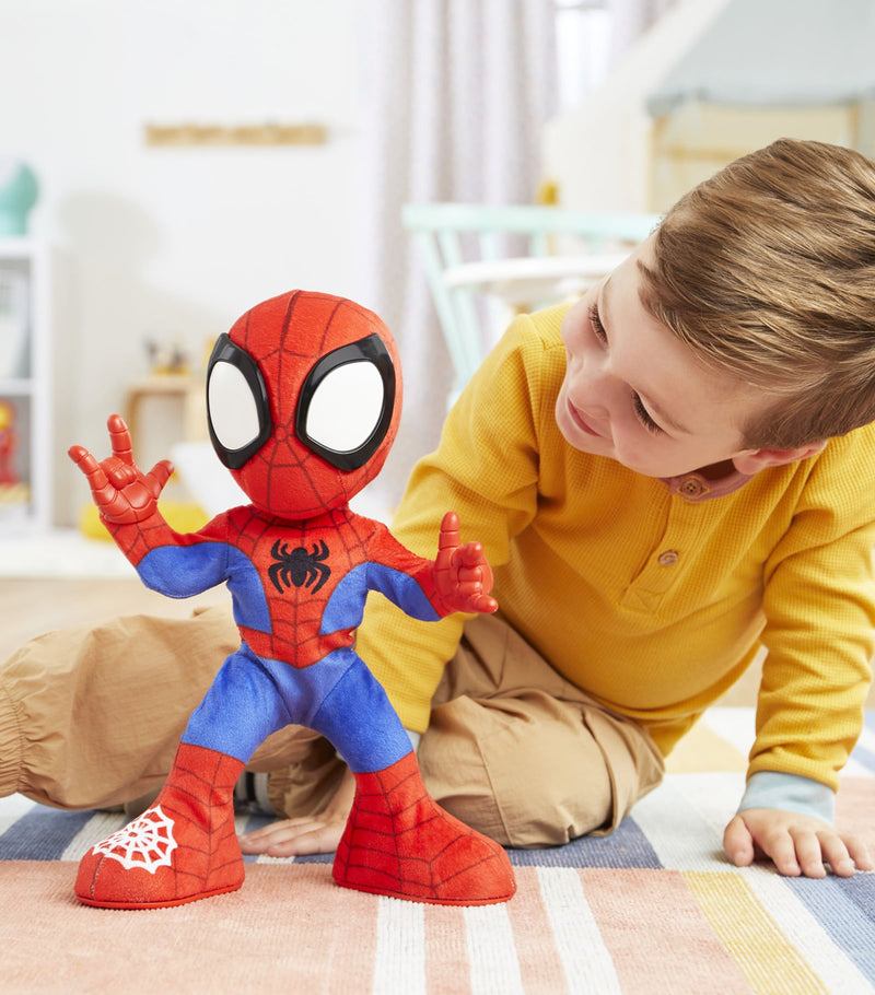 Marvel Dance 'N Crawl Spidey plush toy, imported from the UK