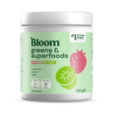 Holland & Barrett Bloom Greens & Superfoods Strawberry Kiwi Powder 180g- Buy online at McGrocer