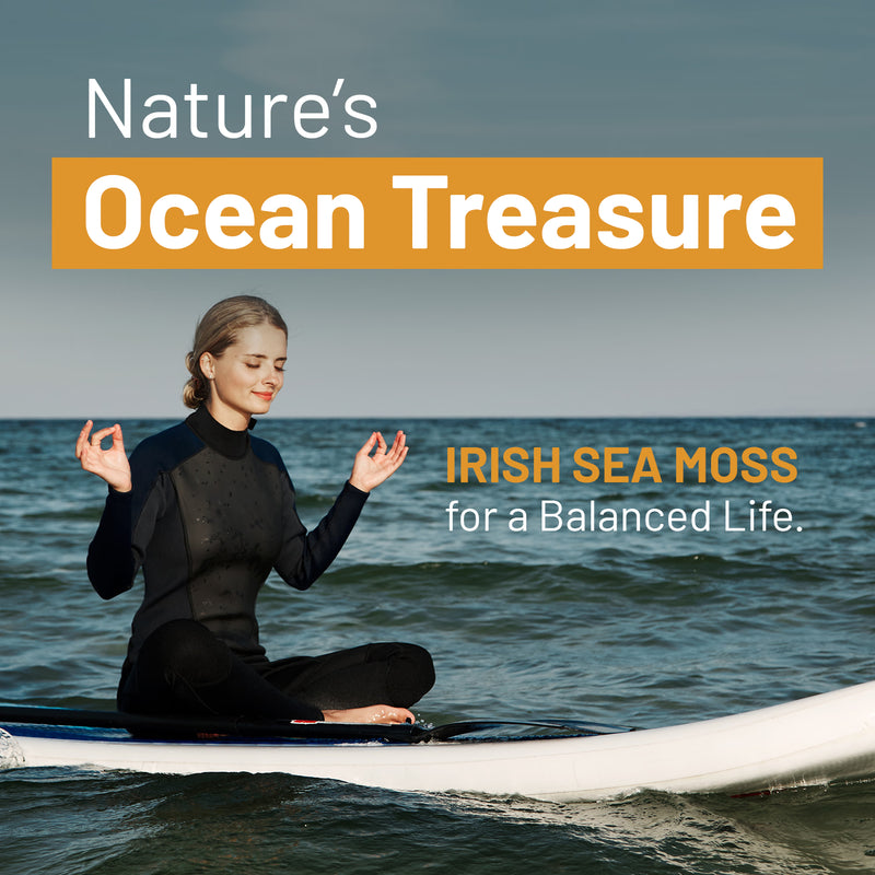 Prowise Irish sea moss tablets 6000mg 120 vegan tablets - British product