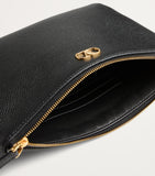 Valentino Garavani leather VLogo Signature pouch medium (British brand)