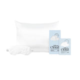 Superdrug Silver Cloud White Fluffy Eye Mask & Pillowcase Set- Buy online at McGrocer