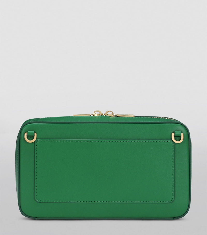 Dolce & Gabbana small leather camera bag DG logo (British brand)