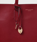 Aspinal Of London East West leather tote bag - British product