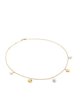 Harrods Monica Vinader Gold Vermeil and Pearl Capri Necklace- Buy online at McGrocer