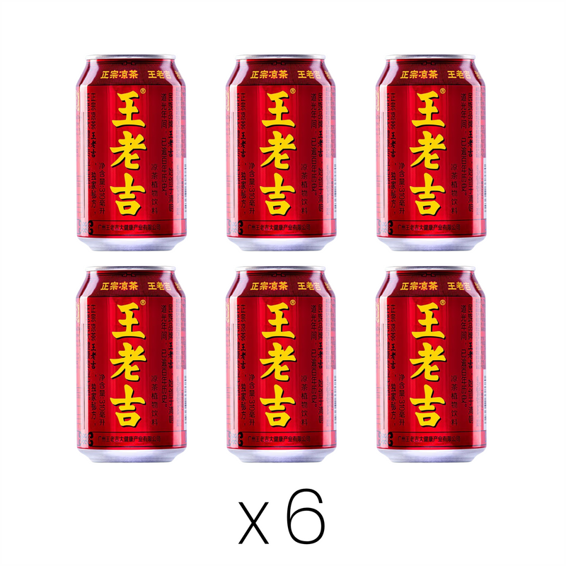 Wong Lo Kat Herbal Tea 6-pack 310ml cans, UK version