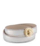 Bvlgari BVLGARI turnlock bracelet calfskin, imported from the UK