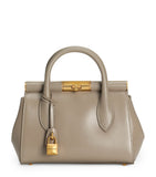 Dolce&Gabbana leather top-handle bag gold-tone hardware, imported from the UK