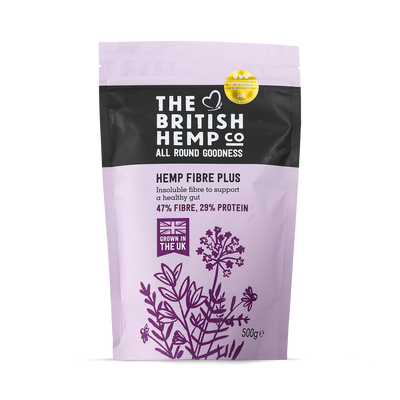 Holland & Barrett The British Hemp Co Hemp Fibre Plus Fibre Supplement 500g- Buy online at McGrocer