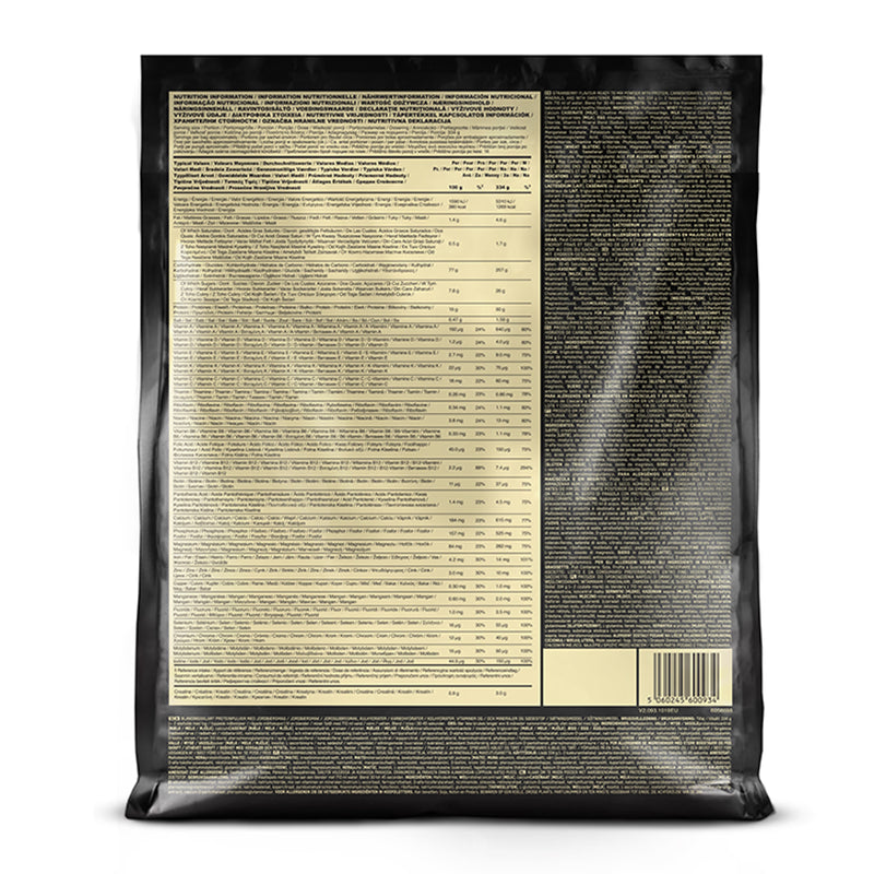 Optimum Nutrition mass gainer Strawberry 5.4kg, UK version