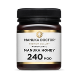 Holland & Barrett Manuka Doctor Premium Monofloral Manuka Honey MGO 240 250g- Buy online at McGrocer