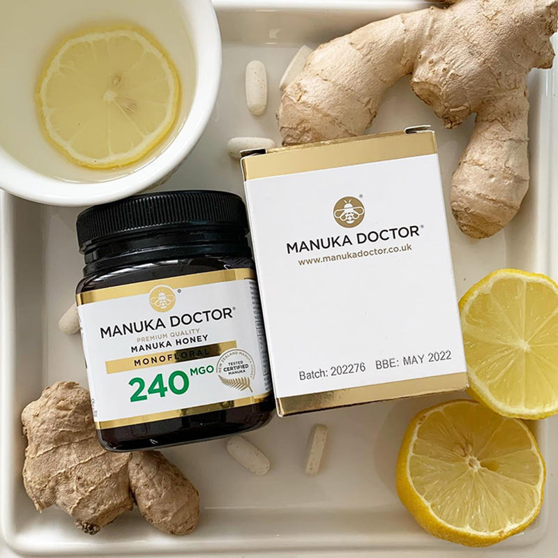 Manuka Doctor Manuka Honey MGO 240 250g, imported from the UK