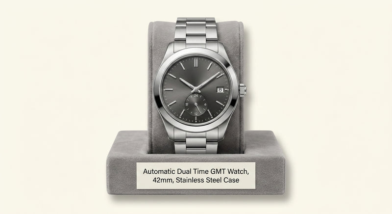 Cartier Santos de Cartier dual time watch 40.2mm (British brand)