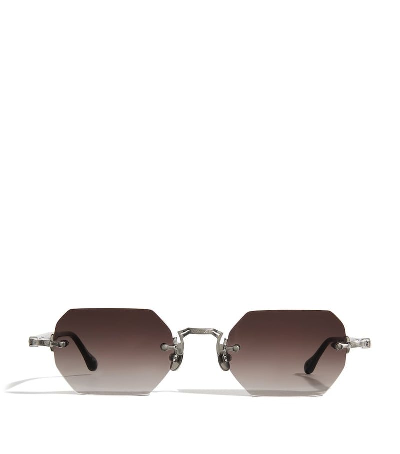 Matsuda M5010 octagonal sunglasses titanium, UK version