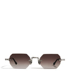 Matsuda M5010 octagonal sunglasses titanium, UK version
