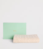 Harrods cashmere shawl pointelle design 85x100cm, UK version
