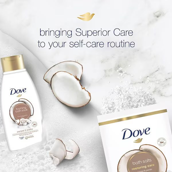 Dove Restoring Care Foaming Bath Coconut Cacao 450 ml - British product