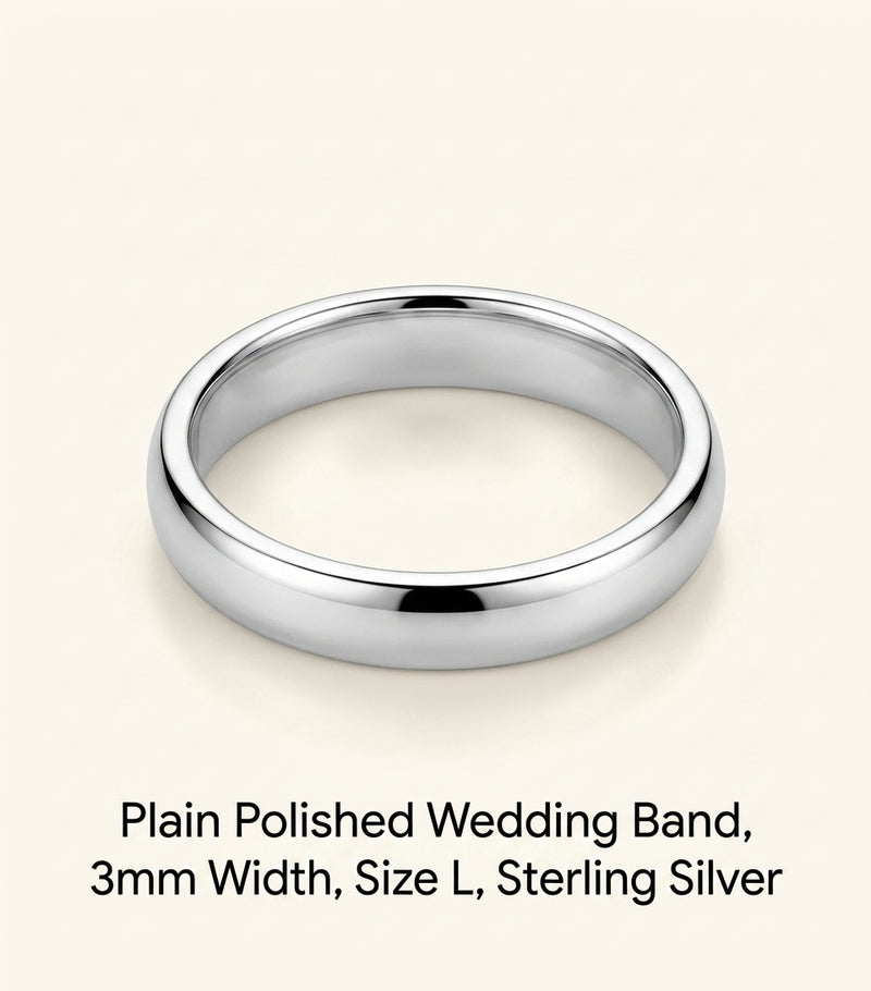 Cartier Vendôme Louis Cartier wedding band 2.5mm (British brand)