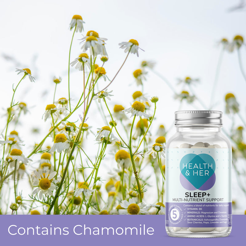 Health & Her Sleep+ Multi Nutrient Supplement 30 capsules, UK version