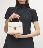 Aspinal of London Midi Mayfair Top-Handle Bag, imported from the UK