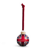 Harrods Harrods Union Jack 2026 Christmas Bauble Decoration- Buy online at McGrocer