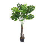 Superdrug Livingandhome Artificial Monstera Deliciosa Tree Floor Planter 120cm- Buy online at McGrocer