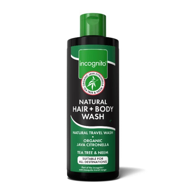 Incognito Hair & Body Wash bottle 200ml, UK version