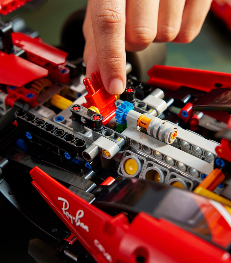LEGO Technic Ferrari SF-24 F1 car set 1361 pieces, UK version