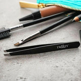 Tweezy Precision Tweezer Stainless Steel with Storage GOODS Superdrug