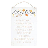 Superdrug Something Different Autumn Magic Metal Hanging Plaque- Buy online at McGrocer