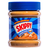 Skippy extra crunchy peanut butter (British brand)