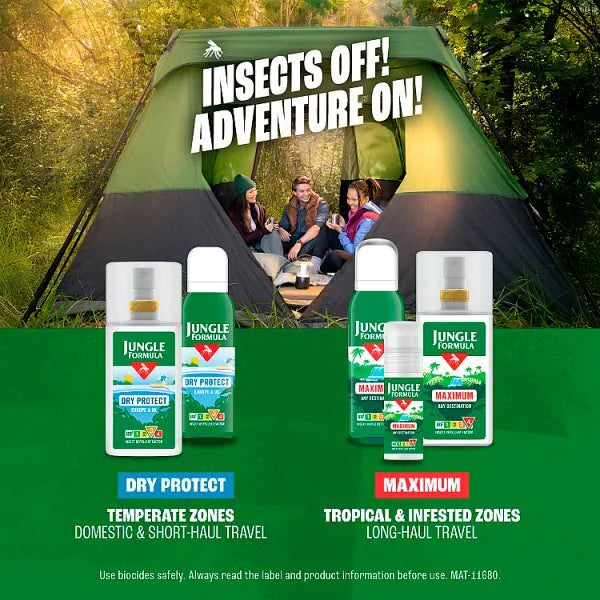 Jungle Formula Insect Repellent Aerosol 125ml, UK version