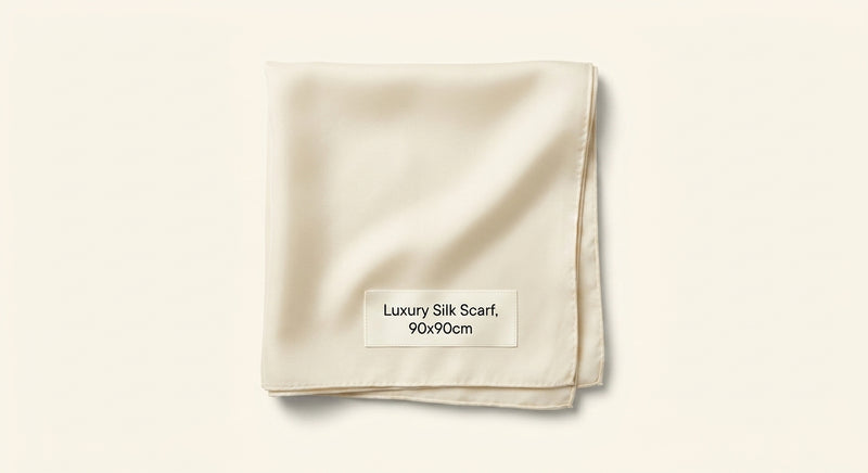 Cartier silk twill scarf 90cm - British product