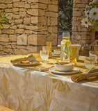 Le Jacquard Français Sinharâja coated tablecloth 175cm x 320cm, UK version