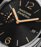 Panerai Radiomir Quaranta 40mm stainless steel watch (British brand)