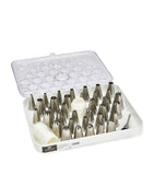 De Buyer stainless steel baking nozzles set of 35 (British brand)