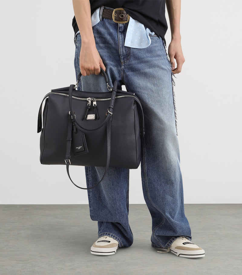 Dolce&Gabbana top-handle bag leather PVC (British brand)