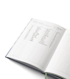 Papier Starry Ikat A5 finance planner, imported from the UK