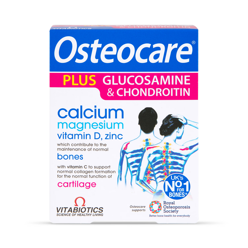 Vitabiotics Osteocare glucosamine chondroitin tablets 60 (British brand)