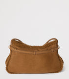 Miu Miu Aventure shoulder bag suede shearling, UK version