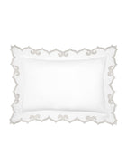 Pratesi standard pillow sham with ogee motif, 53cm x 66cm, imported from the UK