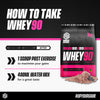 Soccer Supplement Whey90 strawberry protein powder 33 servings, UK version