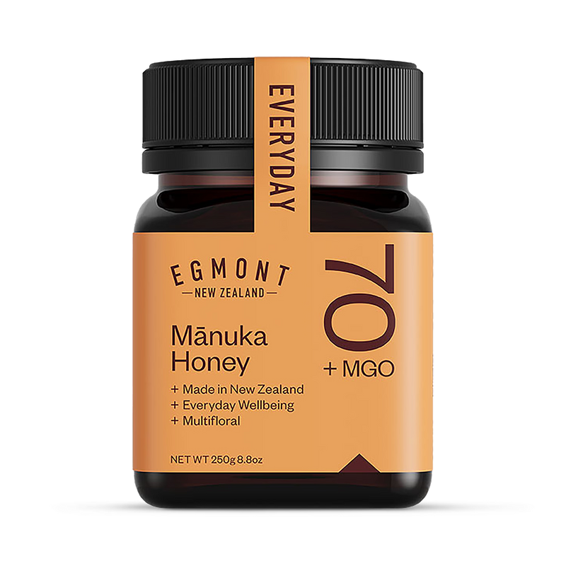 Egmont Manuka honey MGO 70+ 250g - British product