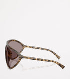 Miu Miu designer aviator plastic sunglasses - British product