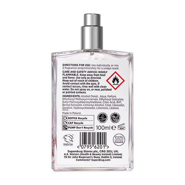Superdrug Layering Lab Eau De Toilette Exotic 100ml GOODS Superdrug