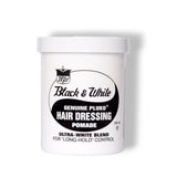Superdrug Black and White Pluko Hair Dressing Pomade 200ml- Buy online at McGrocer