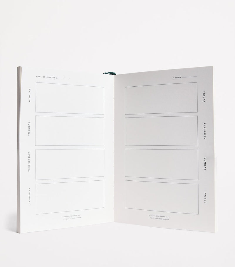 Harrods A5 Undated Diary, UK version