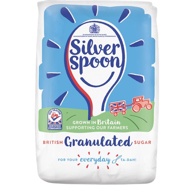 Silver Spoon granulated sugar 1kg (British brand)