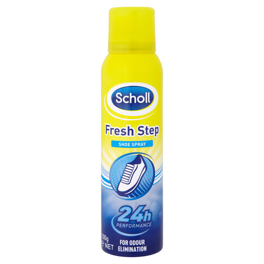 Scholl Fresh Step Shoe Spray for Odour Elimination 100g footcare Sainsburys   